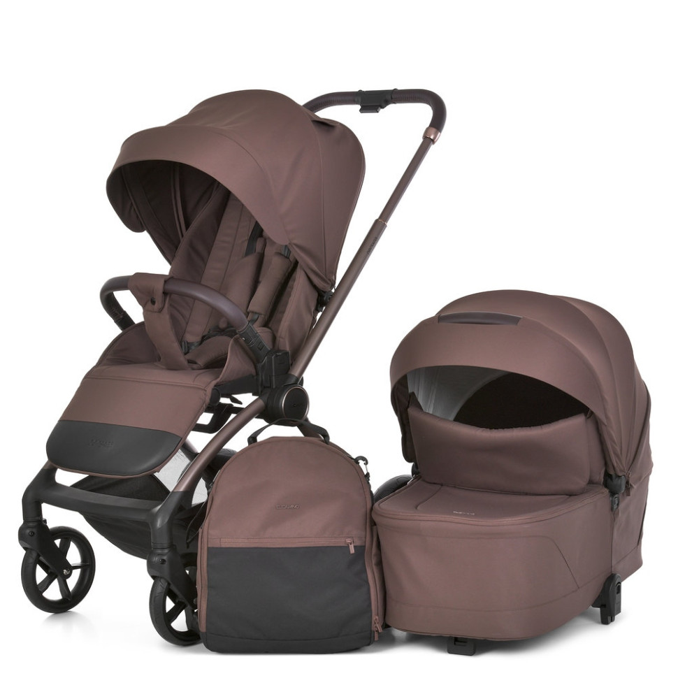 Універсальна коляска 2 в 1 PERSONA ME 1091-2 Cocoa Brown Універсальна коляска 2 в 1 PERSONA ME 1091-2 Cocoa Brown