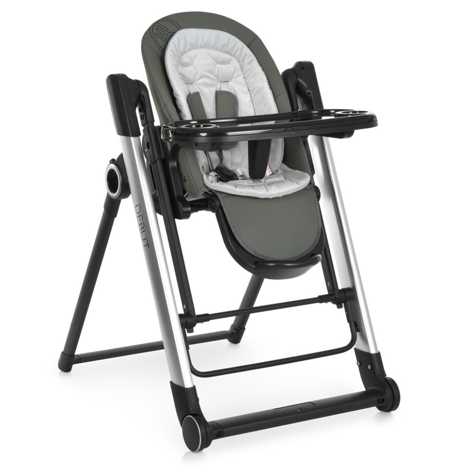Багатофункціональний стільчик для годування DEBUT ME 1102 Dark Gray Багатофункціональний стільчик для годування DEBUT ME 1102 Dark Gray