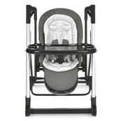 Багатофункціональний стільчик для годування DEBUT ME 1102 Dark Gray. Изображение №3 Багатофункціональний стільчик для годування DEBUT ME 1102 Dark Gray. Изображение №3