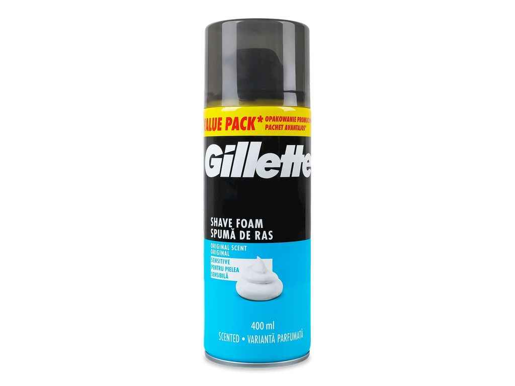 Піна для гоління 400мл Classic Sensitive для чоловіків ТМ GILLETTE Піна для гоління 400мл Classic Sensitive для чоловіків ТМ GILLETTE