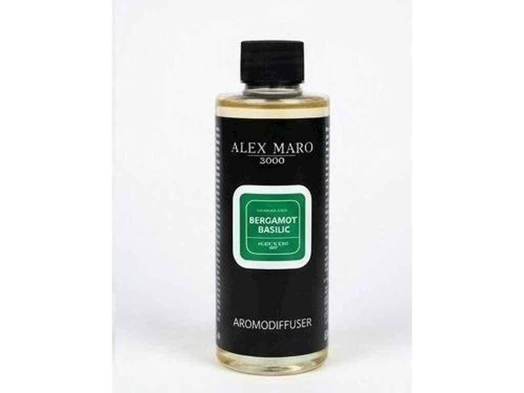 Запасной рефил для аромадиффузора 200мл BERGAMOT BASILIC ТМ ALEX MARO Запасной рефил для аромадиффузора 200мл BERGAMOT BASILIC ТМ ALEX MARO