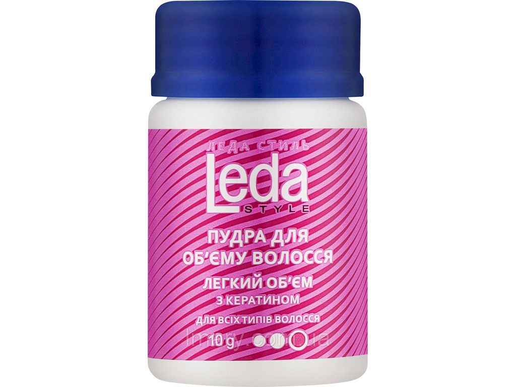 Пудра для волос 10г Средняя фиксация Легкий объем ТМ LEDA STYLE Пудра для волос 10г Средняя фиксация Легкий объем ТМ LEDA STYLE