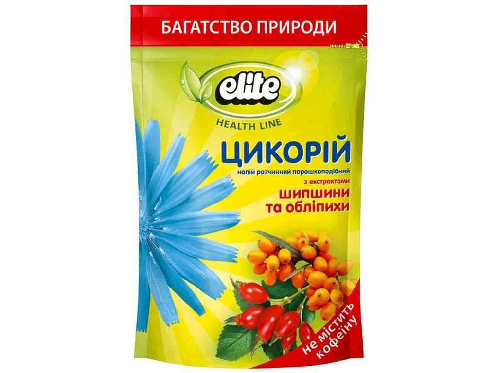 Цикорій 100г розчинний з шипшиною та обліпихою м/у ТМELITE Цикорій 100г розчинний з шипшиною та обліпихою м/у ТМELITE