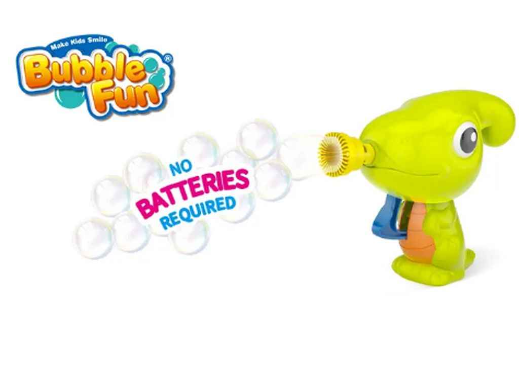 Набір для бульбашок Динозаврик з пляшкою салатовий (21x17,5x5,5см) Bubble Fun ТМ BUBBLE FUN Набір для бульбашок Динозаврик з пляшкою салатовий (21x17,5x5,5см) Bubble Fun ТМ BUBBLE FUN