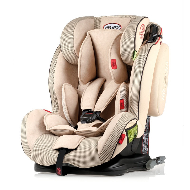 Дитяче автокрісло 1-12 років, 9-36 кг, категорія 1/2/3 HEYNER 786 150 "MultiFix" Summer Beige Дитяче автокрісло 1-12 років, 9-36 кг, категорія 1/2/3 HEYNER 786 150 "MultiFix" Summer Beige