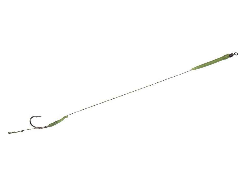 Повідець короповий (2шт/уп) з конусом та вертлюгом hook 8245B №8 25lb 36-07-8 ТМ Fishing ROI Повідець короповий (2шт/уп) з конусом та вертлюгом hook 8245B №8 25lb 36-07-8 ТМ Fishing ROI