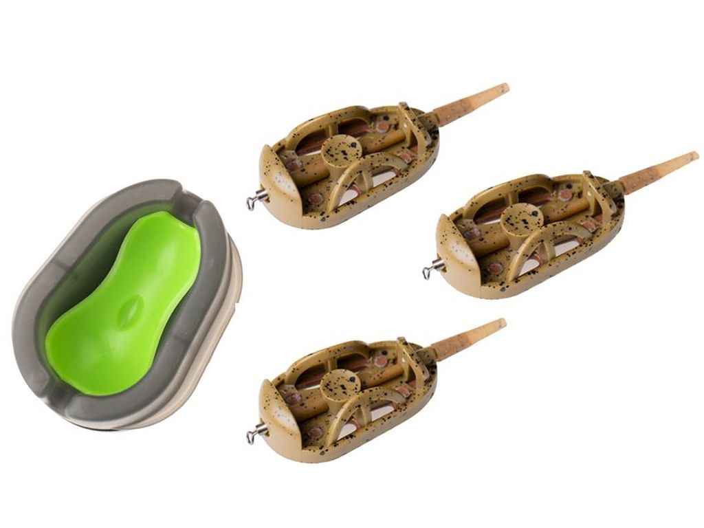 Фідерний набір 60г60г70г (3 кормушкитопталка) 36-08-60 ТМ Fishing ROI Фідерний набір 60г60г70г (3 кормушкитопталка) 36-08-60 ТМ Fishing ROI