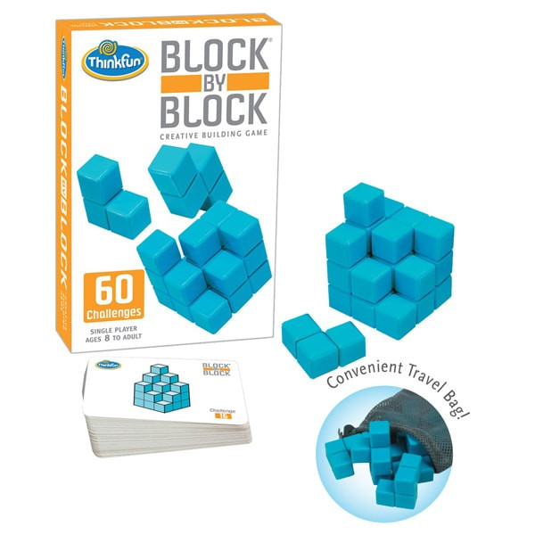 Настільна гра-головоломка Блок за блоком (Block By Block) 5931 ThinkFun Настільна гра-головоломка Блок за блоком (Block By Block) 5931 ThinkFun