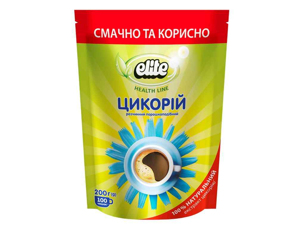 Цикорій 200г розчинний м/у ТМELITE Цикорій 200г розчинний м/у ТМELITE