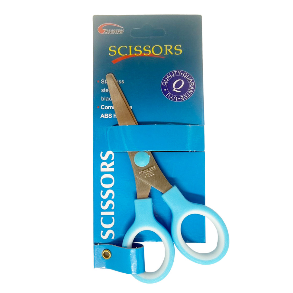Канцелярські ножиці №5 Scissors "C" 89466(Blue) 13 см Канцелярські ножиці №5 Scissors "C" 89466(Blue) 13 см