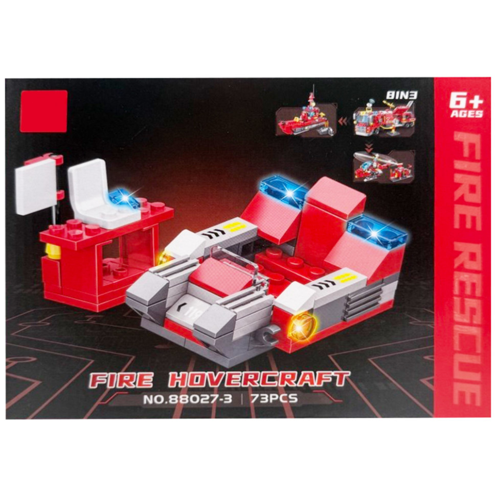Дитячий конструктор "Fire Rescue" 88027-3, 73 деталі Дитячий конструктор "Fire Rescue" 88027-3, 73 деталі
