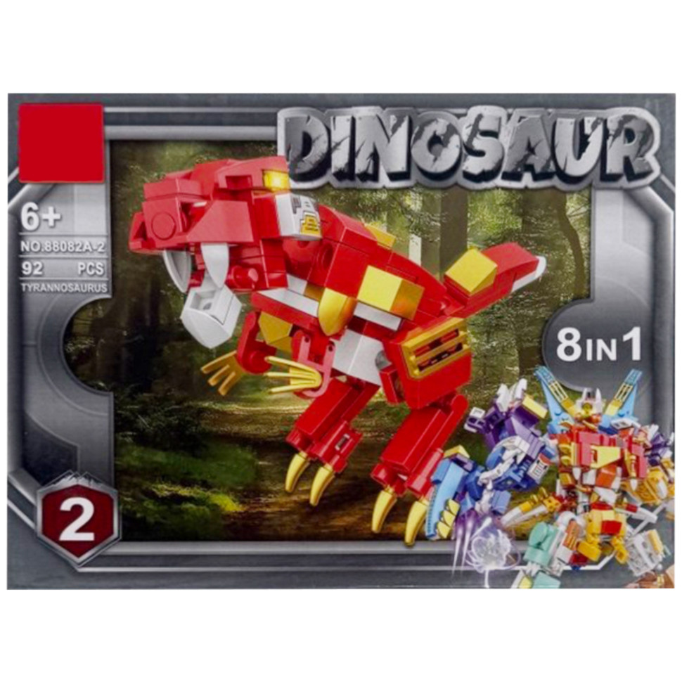 Дитячий конструктор "Dinosaur" 88082A-2, 92 деталі Дитячий конструктор "Dinosaur" 88082A-2, 92 деталі