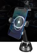 Автодержатель для телефона зажим "XP218" телескоп ножка Black. Изображение №2