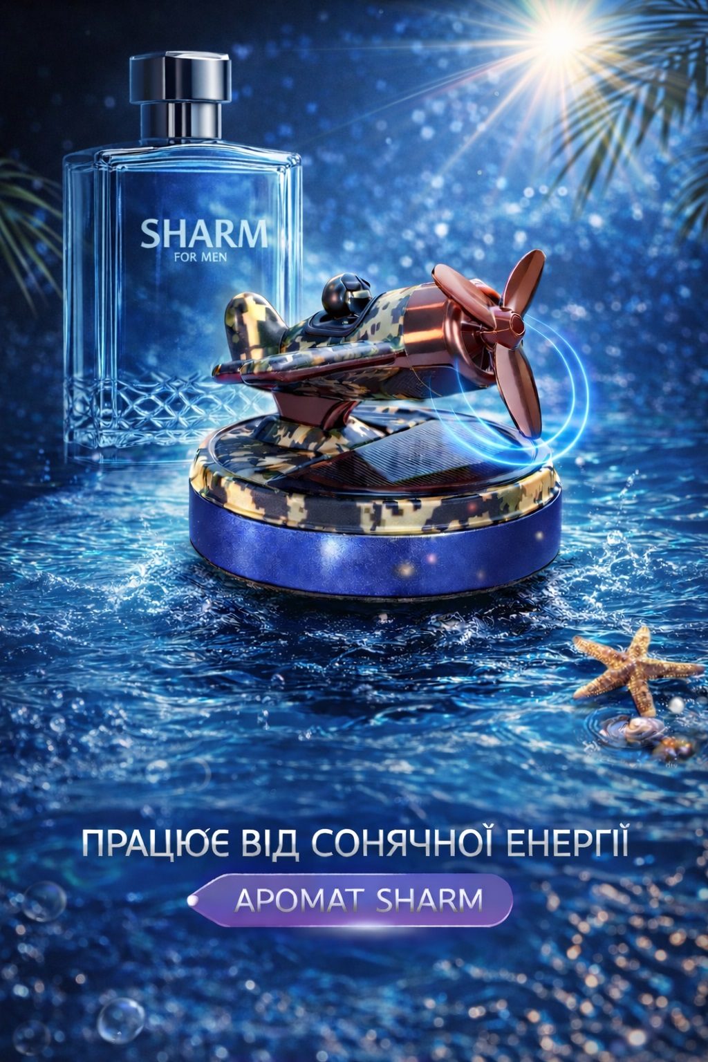 Ароматизатор на солнечной панели "Самолет с пилотом" 10мл XY-2 (Sharm) Ароматизатор на солнечной панели "Самолет с пилотом" 10мл XY-2 (Sharm)