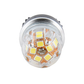 Світлодіод 12/24V P27/7(3157) Білий P27/7W 6x2835SMD 330Lm 6000K "Brevia" CANbus №10239 (2шт). Зображення №2