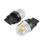 Світлодіод 12/24V P27(3156) Білий P27W 15x2835SMD 330Lm 6000K "Brevia" CANbus №10238 (2шт). Зображення №3