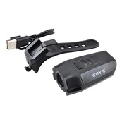 Велосипедная фара 1xCree/400 lm/6реж. работы/IPX4/microUSB/креп. на руль Greys LED №GR11140. Изображение №2