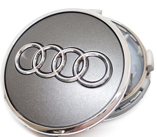 Ковпачки на титани "Audi" (69/56мм) графіт (4B0601170А) Ковпачки на титани "Audi" (69/56мм) графіт (4B0601170А)