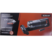 Автопылесос Сухая+Влажная уборка 100W "Elegant 100237 ТURBO щетка/LED Фонарь/12В/15500Па. Изображение №3