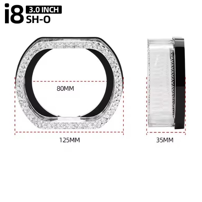 LED-маска с ангельскими глазками 3"/12v/6000k/White/R8-O (2шт.) LED-маска с ангельскими глазками 3"/12v/6000k/White/R8-O (2шт.)