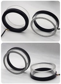 LED-маска с ангельскими глазками 3"/12v/6000k/White/R5-О (2шт.) 5D-R5 round. Изображение №2