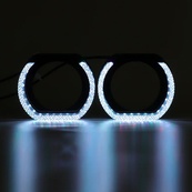 LED-маска с ангельскими глазками 3"/12v/6000k/White/R8-U (2шт.). Изображение №2 LED-маска с ангельскими глазками 3"/12v/6000k/White/R8-U (2шт.). Изображение №2