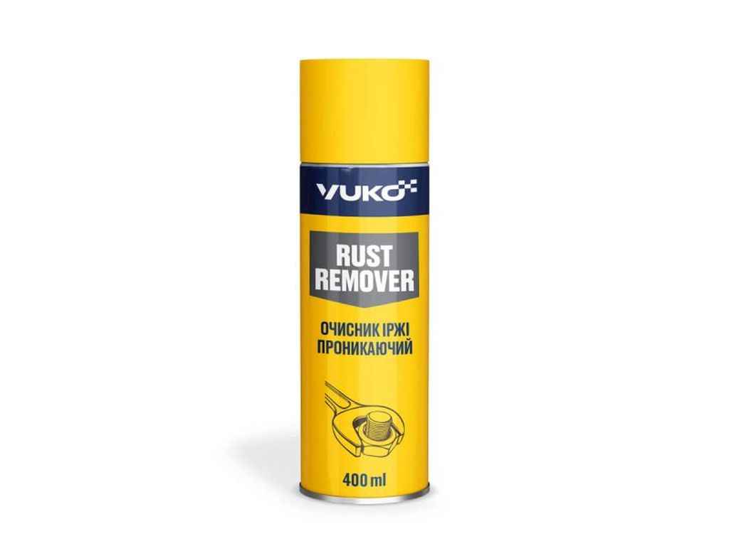 Очищувач іржі проникаючий Rust Remover балон жерсть 400мл ТМ VUKO Очищувач іржі проникаючий Rust Remover балон жерсть 400мл ТМ VUKO