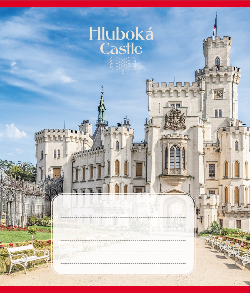 Зошит для школярів "Замки Європи" 024-590561L-4 у лінію, 24 аркуші Зошит для школярів "Замки Європи" 024-590561L-4 у лінію, 24 аркуші