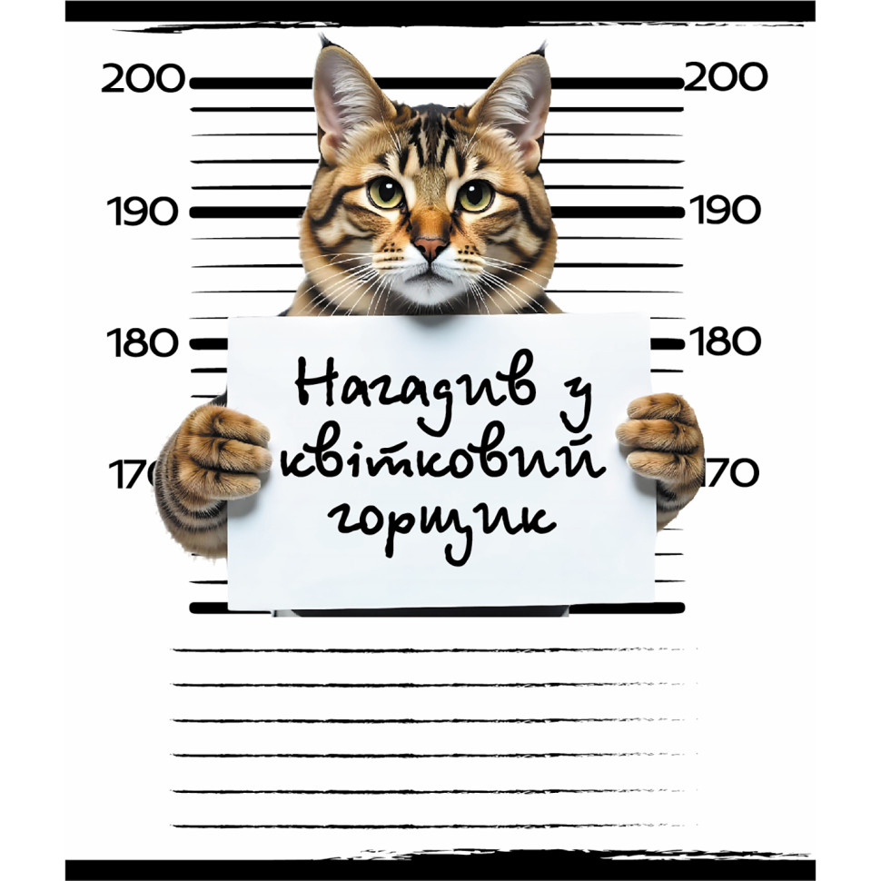 Зошит загальний "Кримінал" 048-590593K-4 у клітинку, 48 аркушів Зошит загальний "Кримінал" 048-590593K-4 у клітинку, 48 аркушів