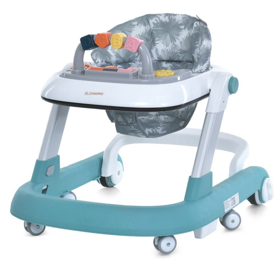 Ходунки детские MULTIWAY ME 1163 Mint, с погремушкой Ходунки детские MULTIWAY ME 1163 Mint, с погремушкой