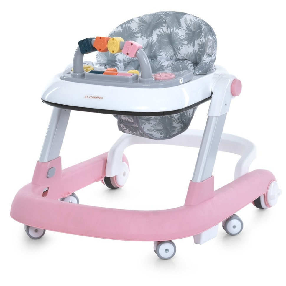Ходунки детские MULTIWAY ME 1163 Pink, с погремушкой Ходунки детские MULTIWAY ME 1163 Pink, с погремушкой