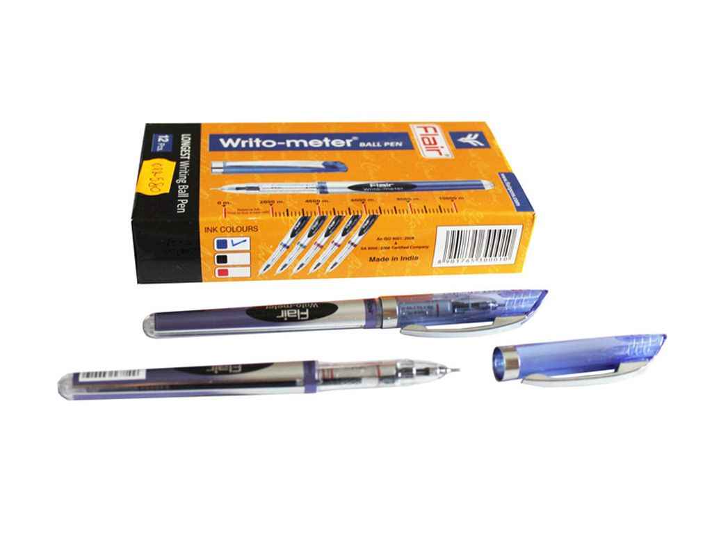 Ручка кульк. Flair 743 BL Write-meter (10км) синя, 26110 ТМ WRITOMETER Ручка кульк. Flair 743 BL Write-meter (10км) синя, 26110 ТМ WRITOMETER
