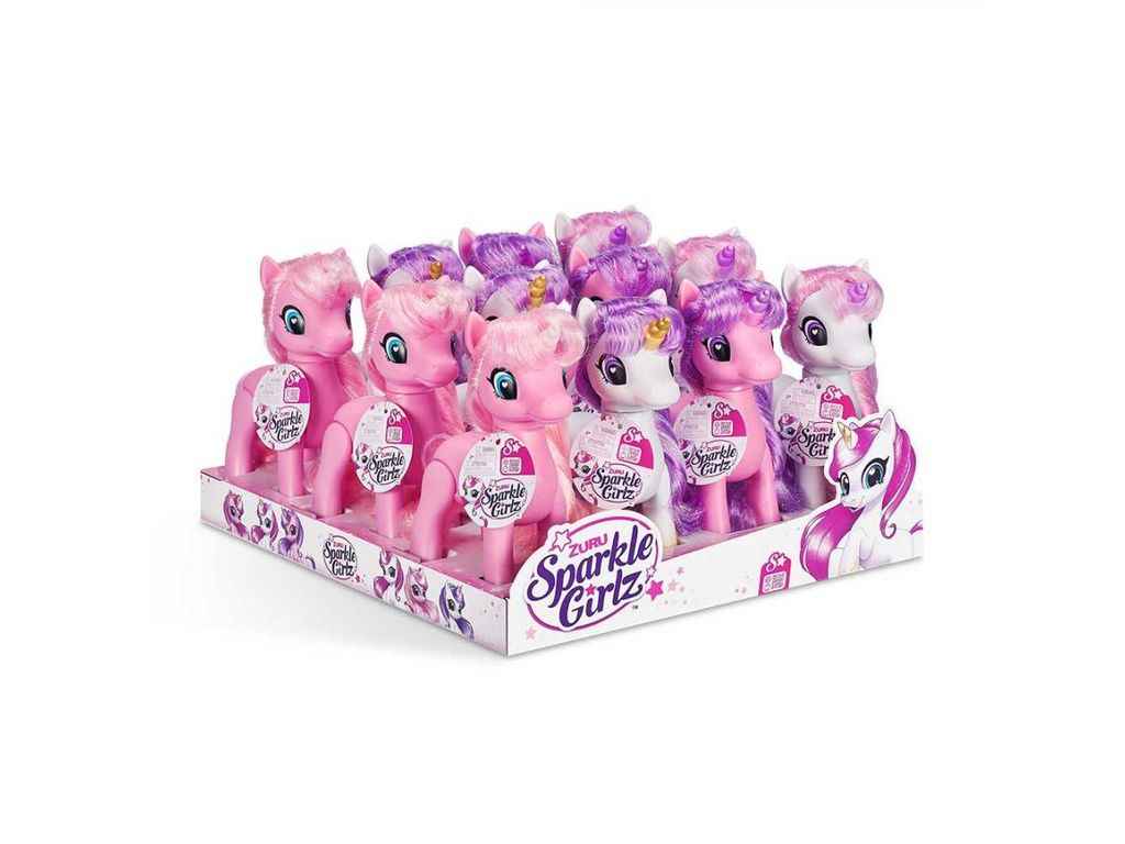 Лялька Казковий единоріг в асортименті (середній) Z10037 ТМ Sparkle Girls Лялька Казковий единоріг в асортименті (середній) Z10037 ТМ Sparkle Girls