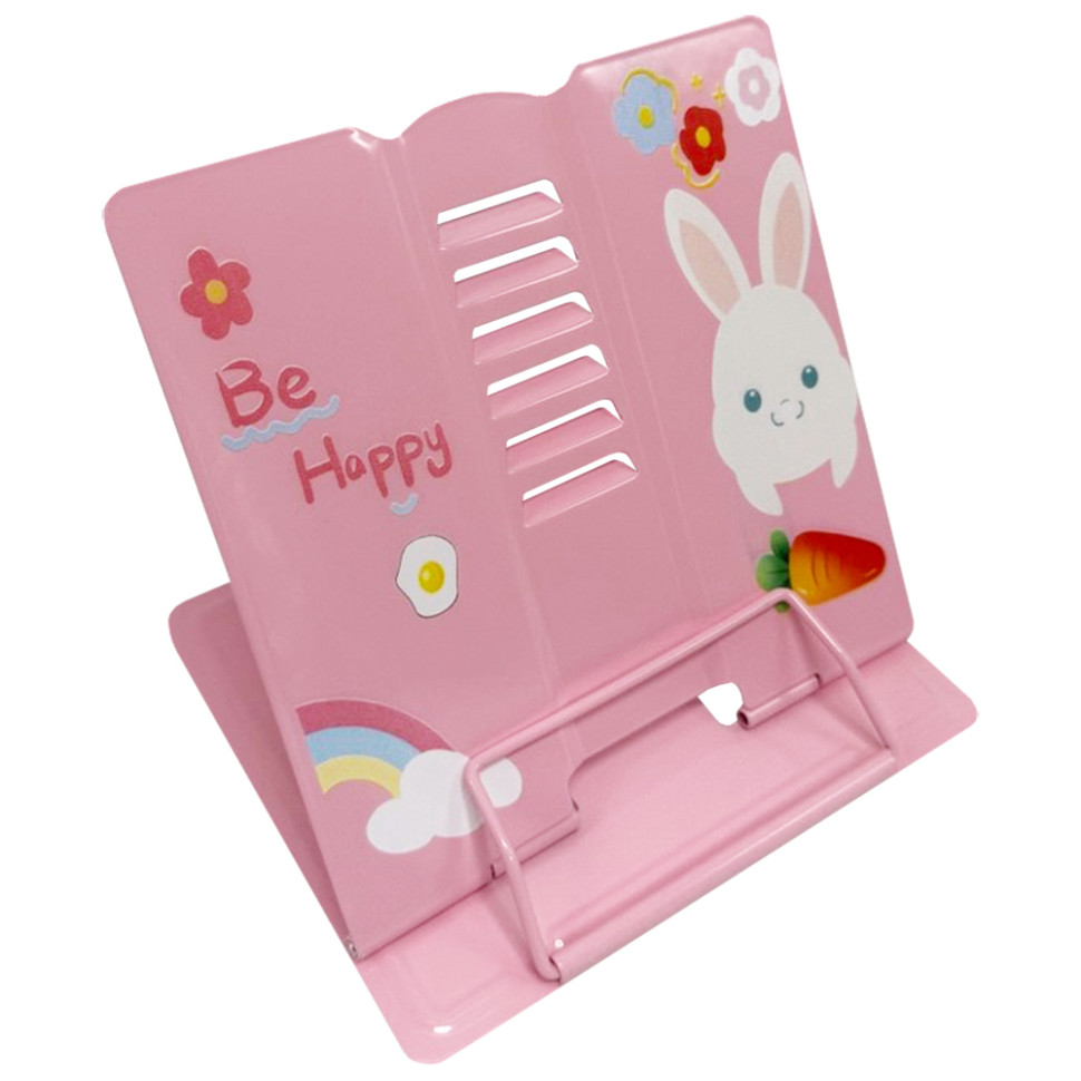 Підставка для книг "Animals" 555-568-S(Pink) металева Підставка для книг "Animals" 555-568-S(Pink) металева