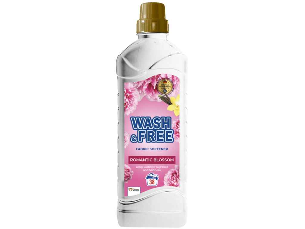 Ополаскиватель для белья 970мл Romantic Blossom ТМ WASH FREE Ополаскиватель для белья 970мл Romantic Blossom ТМ WASH FREE