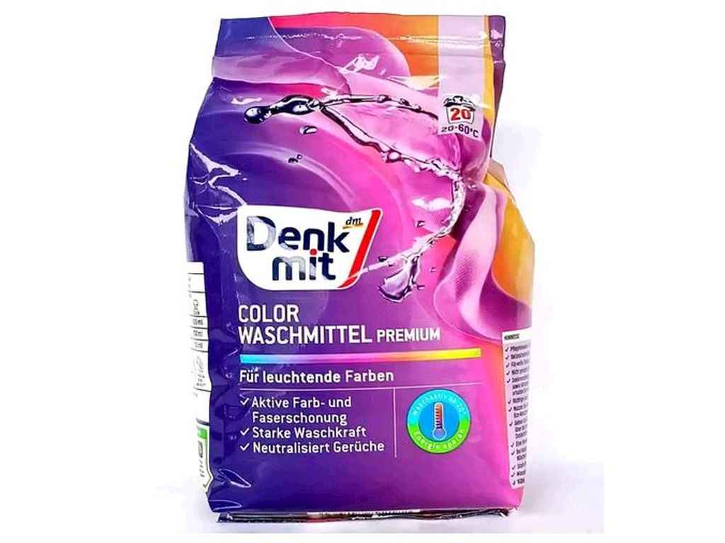 Стиральный порошок 1,35кг для цветных вещей ТМ DENKMIT Стиральный порошок 1,35кг для цветных вещей ТМ DENKMIT