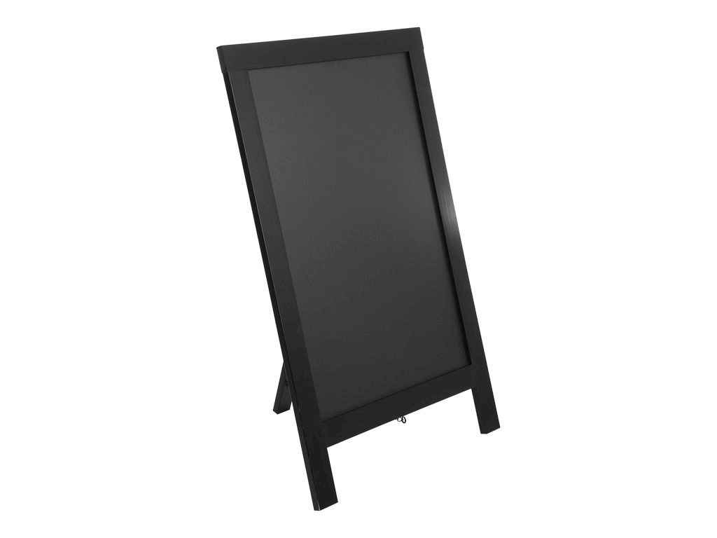 Дошка крейдяна 85х50см, одинарна, чорна рамка ТМBUROMAX Дошка крейдяна 85х50см, одинарна, чорна рамка ТМBUROMAX