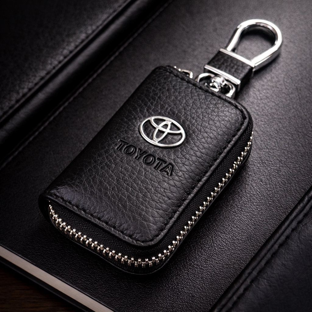 Чехол для ключей с карабином Toyota (Кожа) Чехол для ключей с карабином Toyota (Кожа)