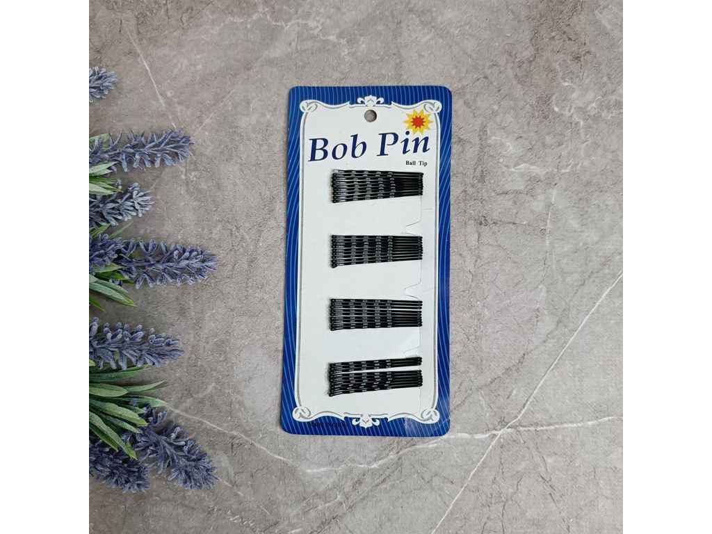 Невидимки для волос Bob Pin черный (13*9*1см) 21214 ТМ EСТЕТ Невидимки для волос Bob Pin черный (13*9*1см) 21214 ТМ EСТЕТ