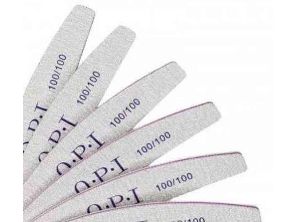 Пилочка для ногтей абразивная, сегмент (16*4*1см) 21036 ТМ OPI Пилочка для ногтей абразивная, сегмент (16*4*1см) 21036 ТМ OPI