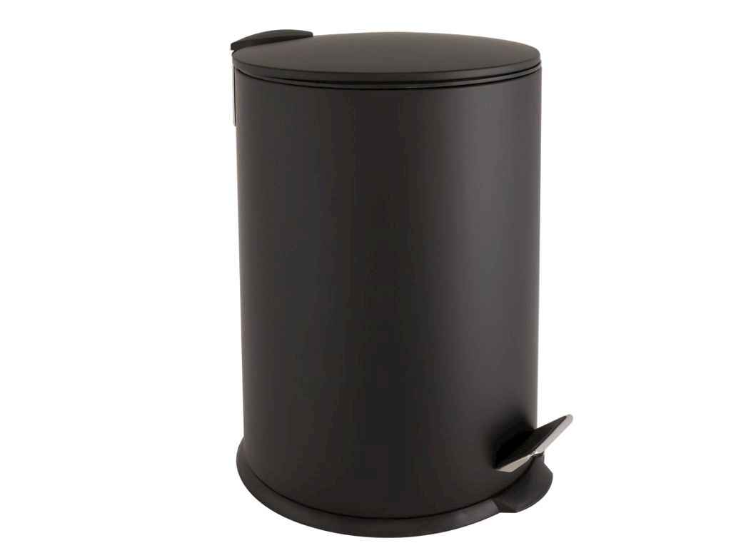 Смітник 20л чорний матовий з педаллю EF-2944-20L ТМ ECO FABRIC Смітник 20л чорний матовий з педаллю EF-2944-20L ТМ ECO FABRIC