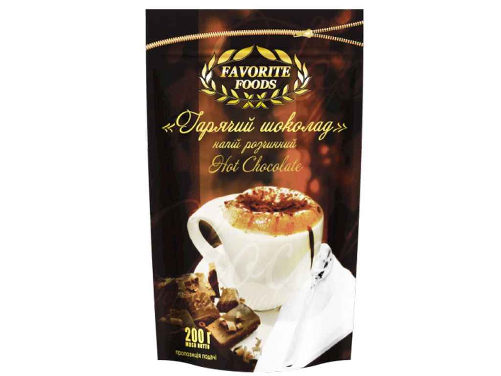 Горячий шоколад 200г ТМFAVORITE FOODS Горячий шоколад 200г ТМFAVORITE FOODS