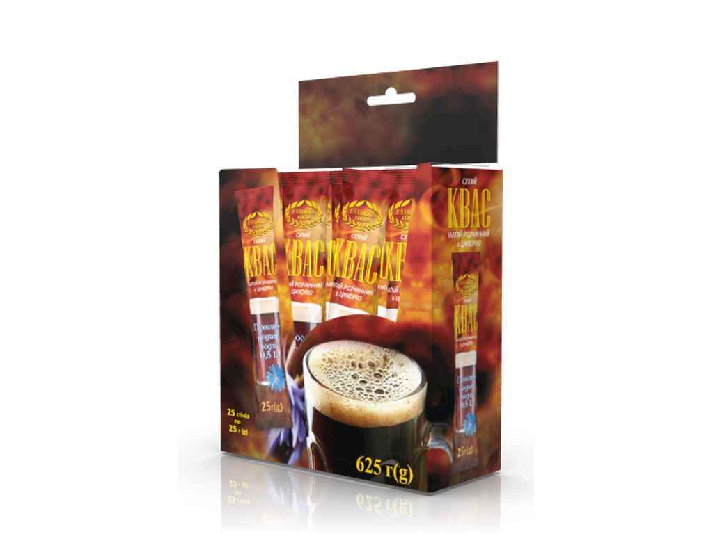 Квас с цикорием 625г Смесь 25г*25шт стик в шоу-боксе ТМFAVORITE FOODS Квас с цикорием 625г Смесь 25г*25шт стик в шоу-боксе ТМFAVORITE FOODS