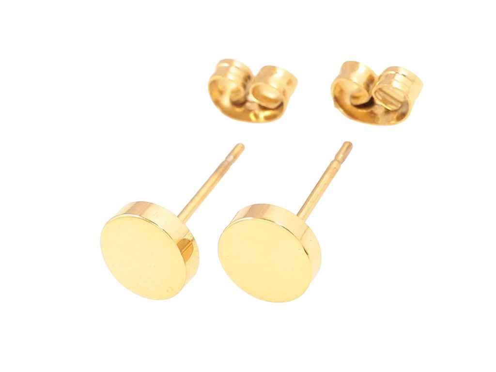 Серьги пусеты TTM Stainless Steel 14K Кола ø7мм (335907) 1,5см ТМ XUPING Серьги пусеты TTM Stainless Steel 14K Кола ø7мм (335907) 1,5см ТМ XUPING
