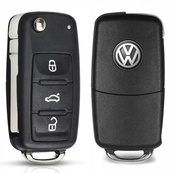 Чохол для ключа Volkswagen №1-3 кнопки. Зображення №2