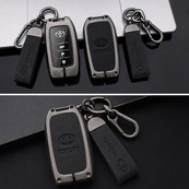 Чехол для ключа Toyota №3-3 кнопки NEW Metal. Изображение №2