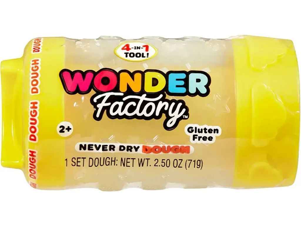 Маса для ліплення не засихає, SK Світ кольору та форми, асорті 594963 ТМ WONDER FACTORY Маса для ліплення не засихає, SK Світ кольору та форми, асорті 594963 ТМ WONDER FACTORY