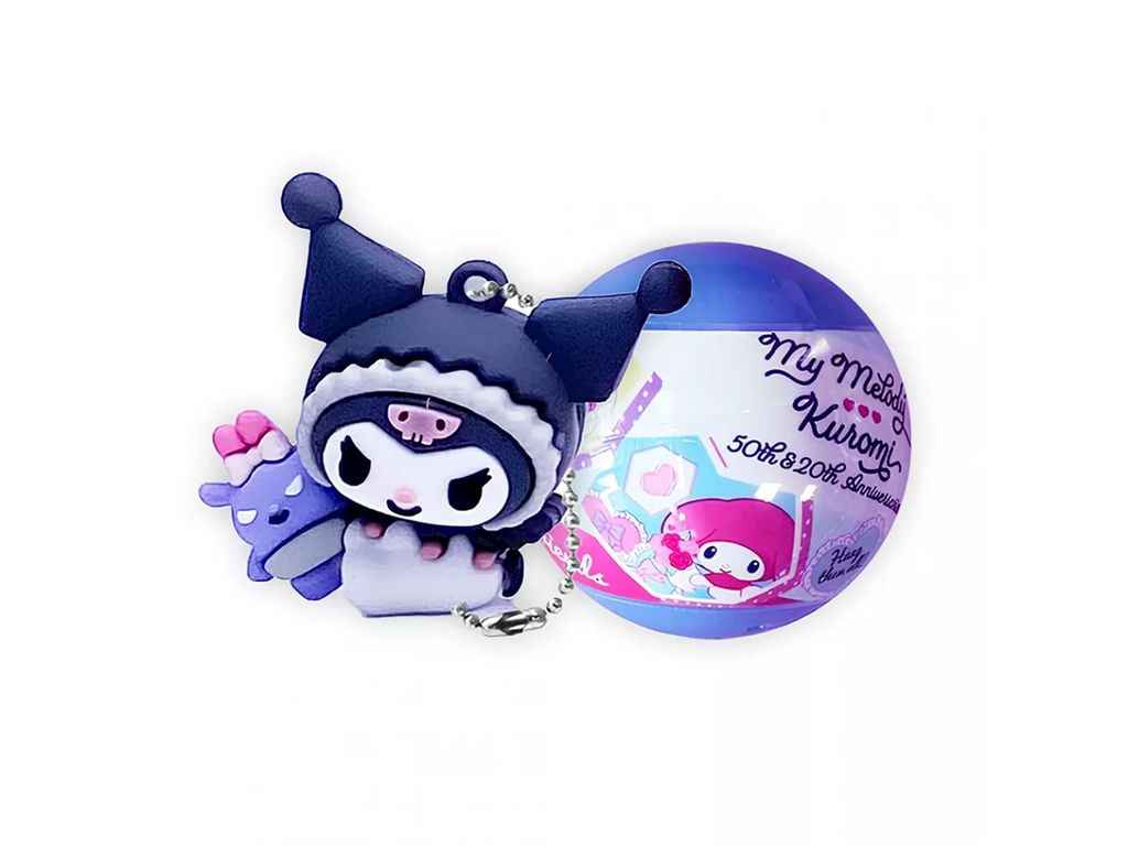 Фигурка Hello Kitty сюрприз на цепочке в шаре Моя Мелоди и Куроми, ассорти HK024 ТМ COOL THINGS Фигурка Hello Kitty сюрприз на цепочке в шаре Моя Мелоди и Куроми, ассорти HK024 ТМ COOL THINGS