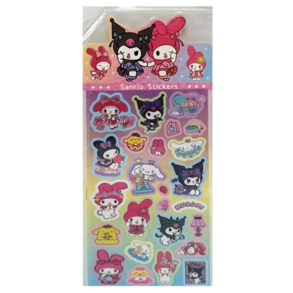 Декоративные наклейки "Sanrio Stickers" SZ240906-4 с блёстками Декоративные наклейки "Sanrio Stickers" SZ240906-4 с блёстками