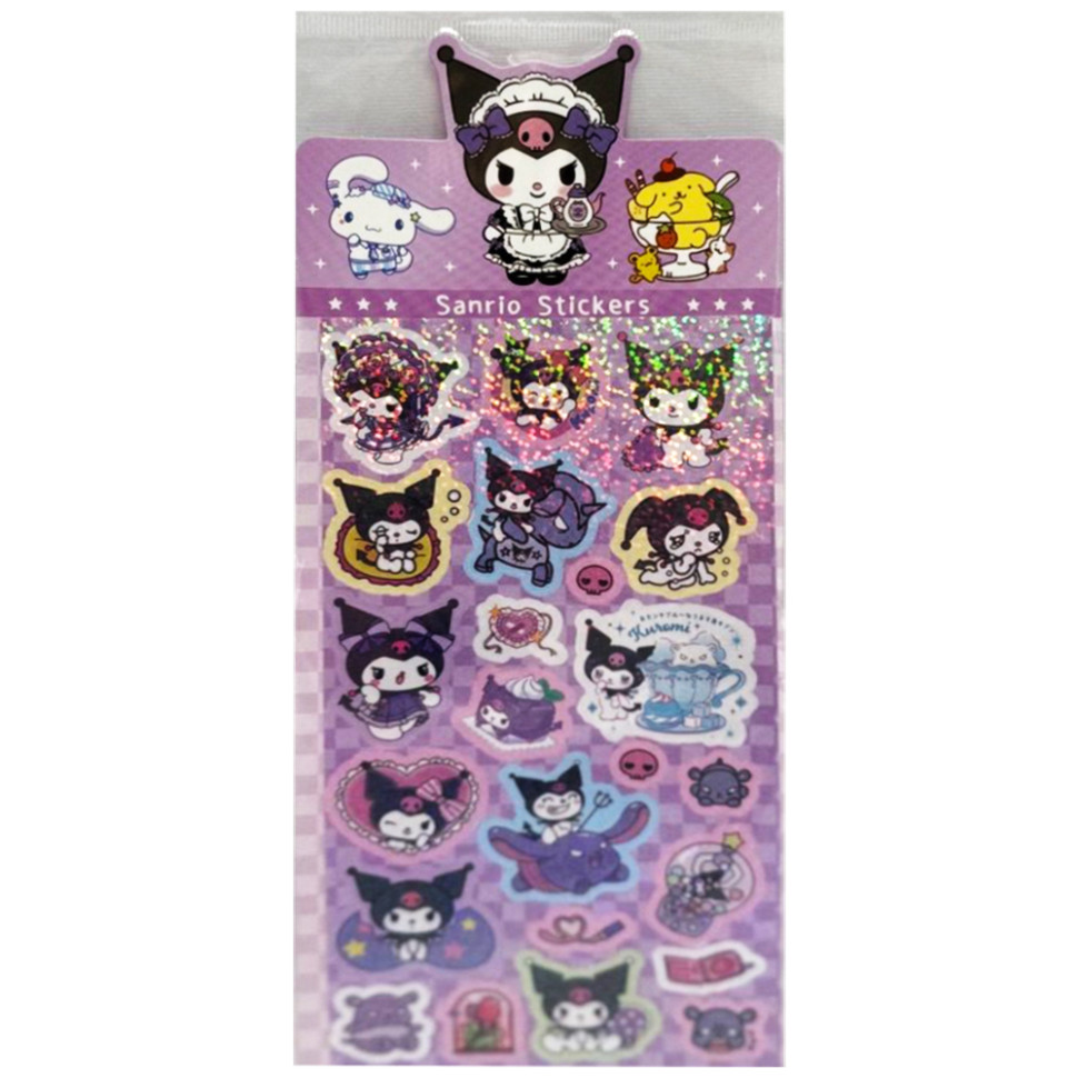 Декоративные наклейки "Sanrio Stickers" SZ240906-8 с блестками Декоративные наклейки "Sanrio Stickers" SZ240906-8 с блестками